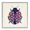 Stupell Industries Rose Blooming Beetle Framed Giclee Wall Art Design by Yvette St. Amant